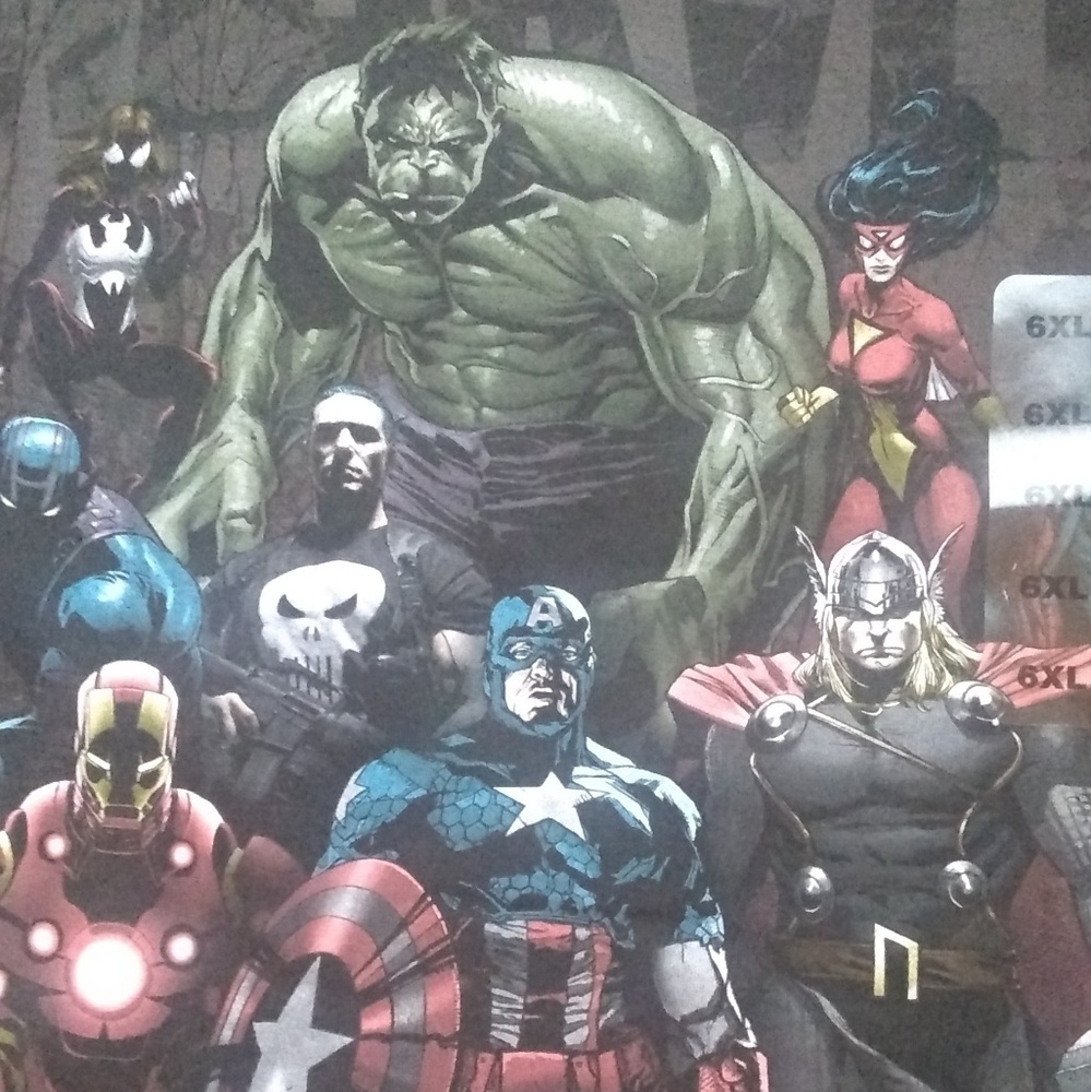MARVEL CREW T-SHIRT